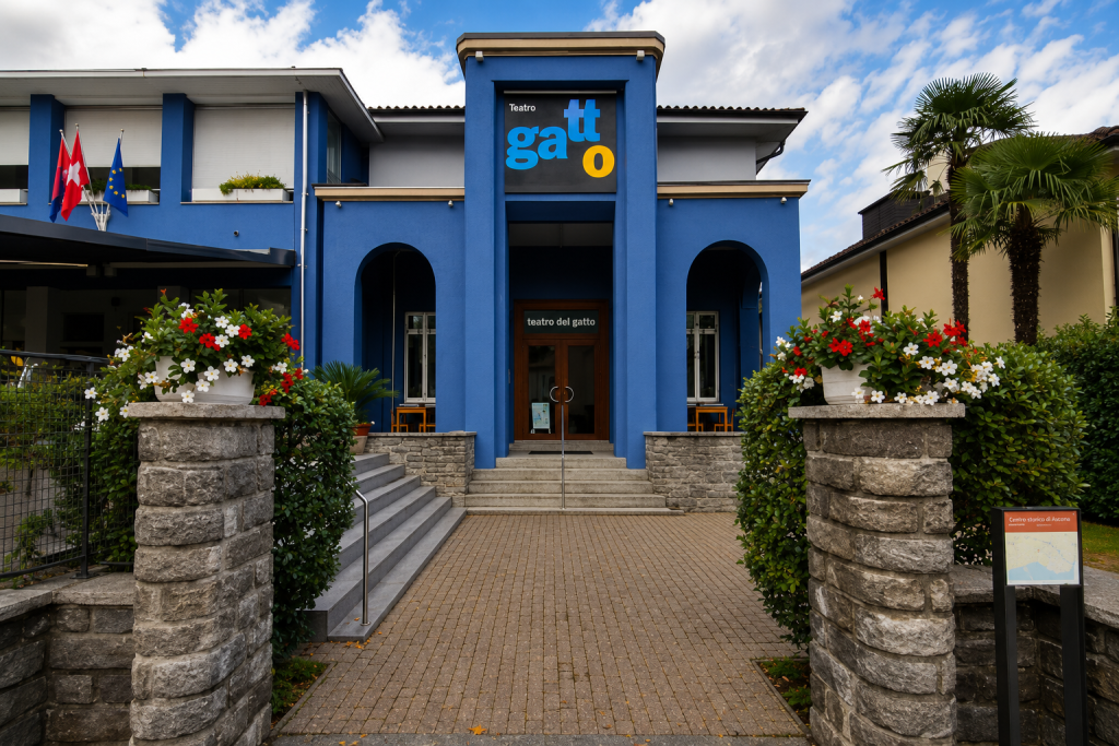 Esterno del Teatro del Gatto di Ascona