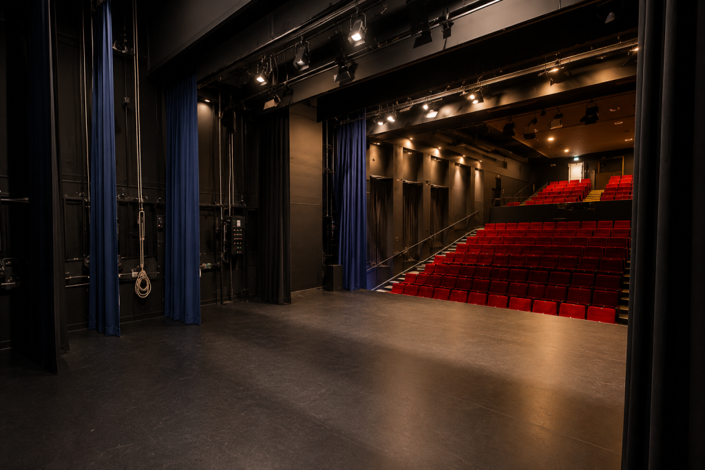 Palco del Teatro del Gatto di Ascona